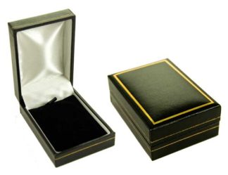 Pendant Box Black 4.6X6.7X2.5cm