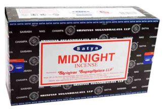 Incense Satya Midnight 12pcs