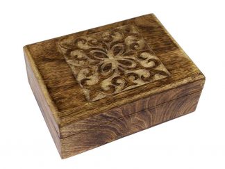 Box Wooden Floral Design