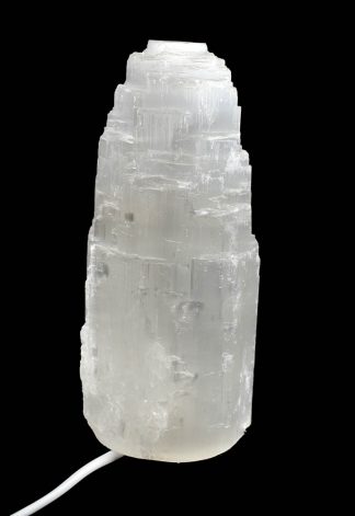 Selenite Lamp 20cm