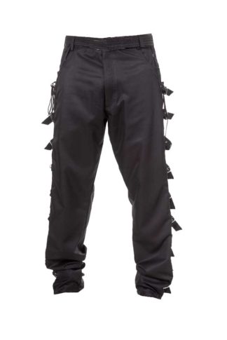 Trousers Cotton In Black (Various Sizes)