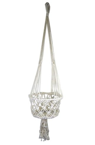 Basket Hanging Single Natural