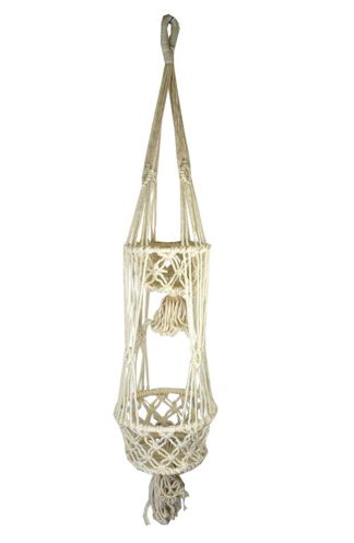 Basket Hanging Double Natural