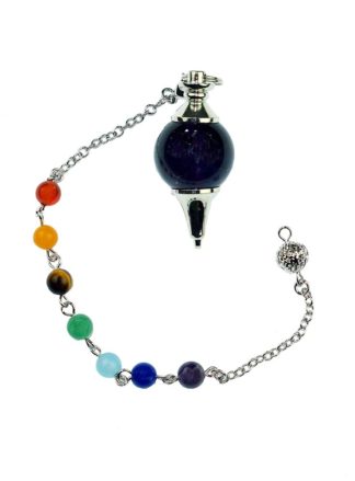 Pendulum Amethyst Ball