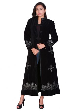 Jordash Jacket. Long Velvet (Various Colour & Sizes)