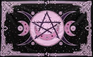 Bedspread Single Triple Moon P