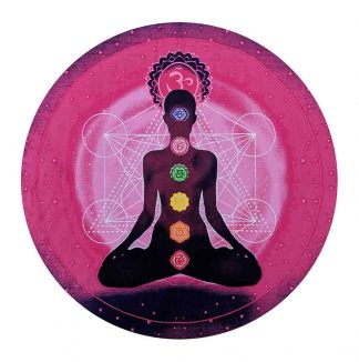 Cushion Yoga Chakra Purple