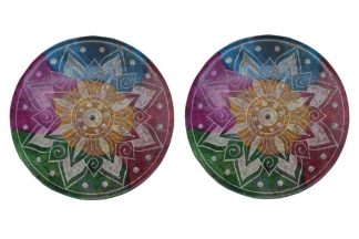 Soapstone Incense Plate 5″ X2