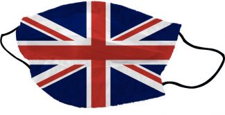Mask British Flag 2PCS