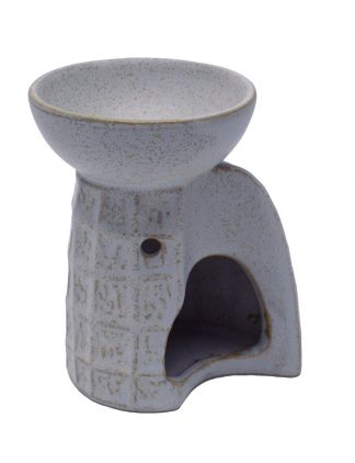 Oil Burner Ceramic Brown 5″
