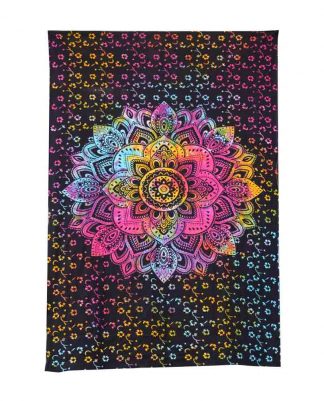 Bedspread Single Lotus Multi