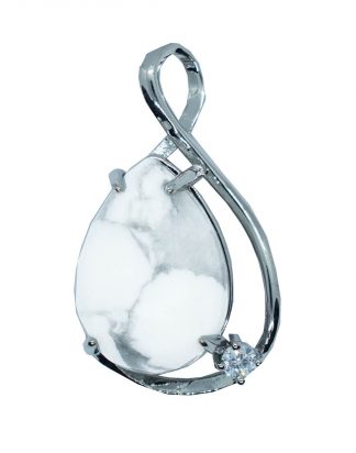 Pendant Drop Fancy Howlite