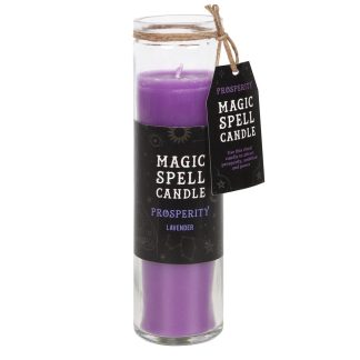Spell Candle Tube Lavender Prosperity