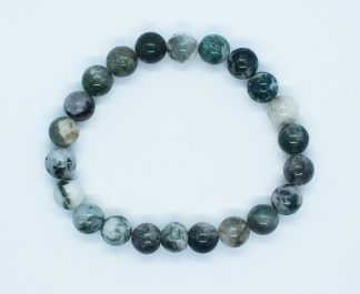 Bracelet 8mm Tree Agate