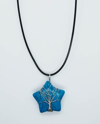 Necklace Star Howlite TOL