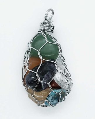 Pendant Chakra Tumbles Wired