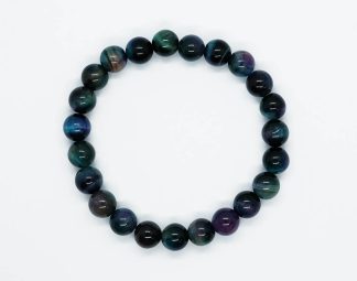 Bracelet 8mm Rainbow Tiger Eye