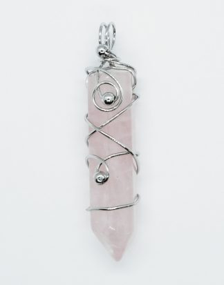 Pendant Wand Rose Qz Wired