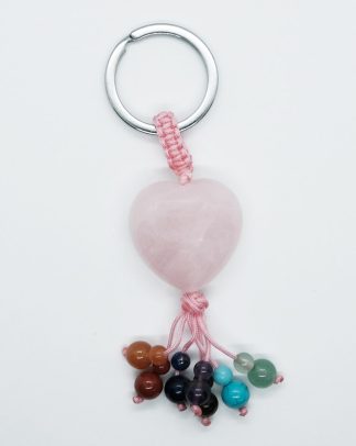 Keyring Rose Q Heart Chakra
