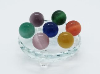 Fengshui Cat Eye Ball On Stand