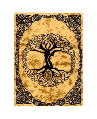 Bedspread Single TOL Mustard