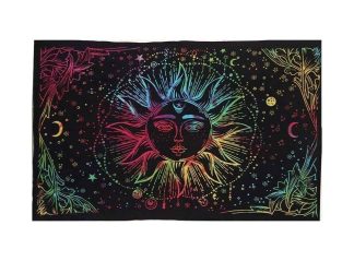 Bedspread Double Sun Multi