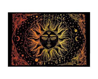 Bedspread Double Sun Mustard