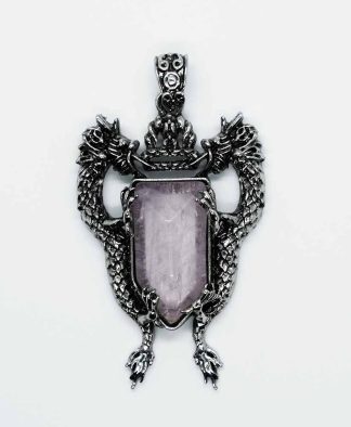 Pendant Dragon Rose Quartz