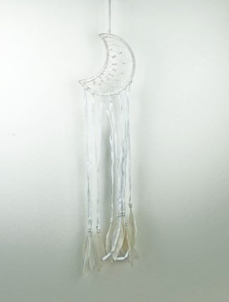 Dream Catcher Stone White Moon