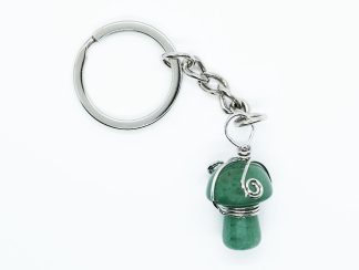 Keyring Mushroom Aventurine