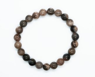 Bracelet 8mm Black Moonstone