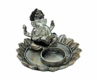Ganesh Sitting T-Light Holder (CLEARANCE)