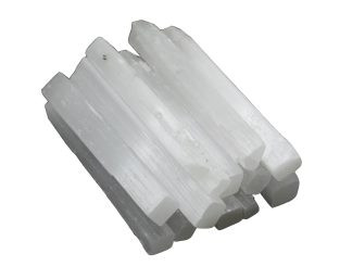 Selenite Stick 15cm. 1KG Bag