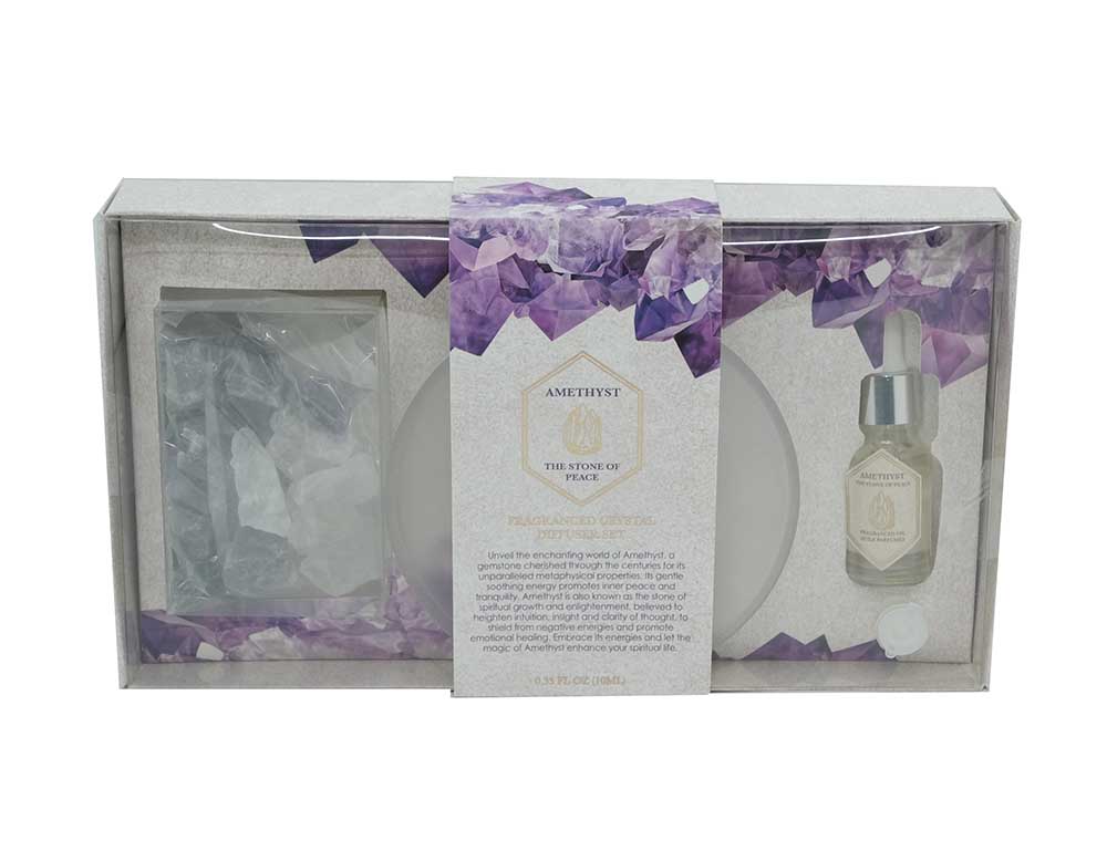 Set Tray Amethyst and Oil