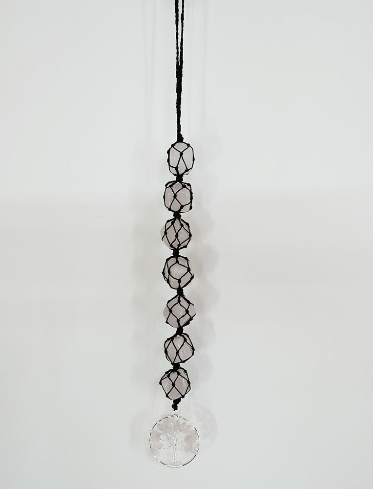 Hanger Rose Quartz Tumble TOL