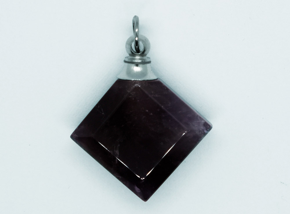 Pendant Perfume Bottle Amethyst
