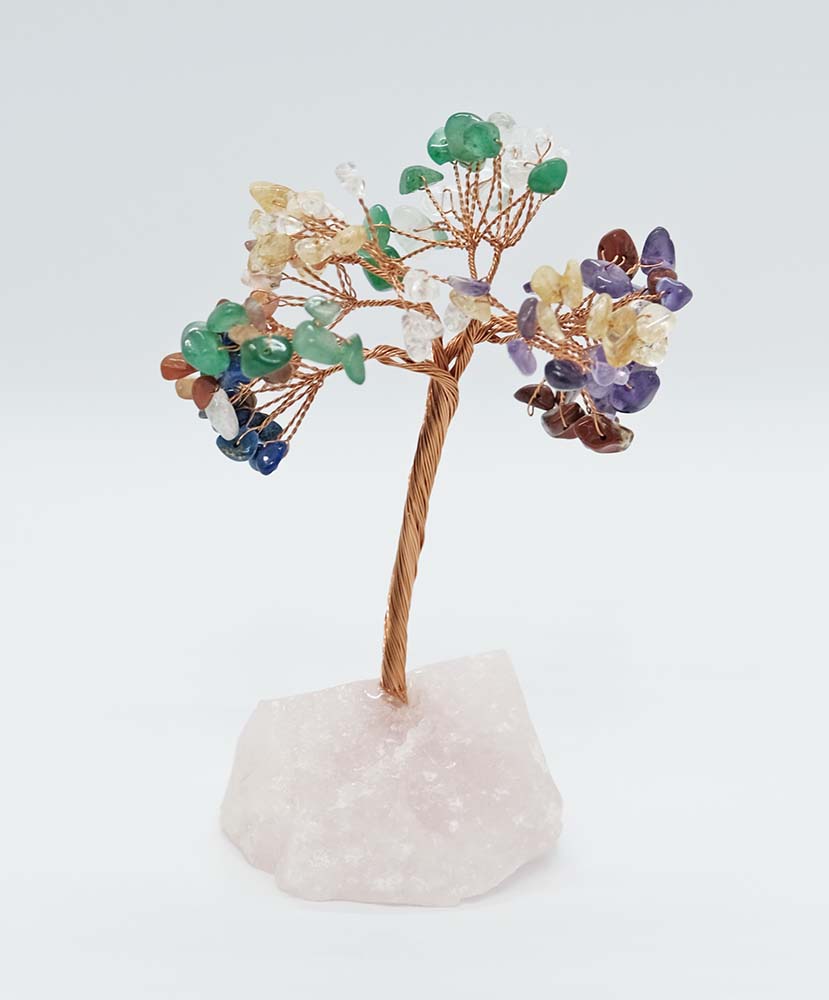 Tree Chip Multi on Rose Quartz