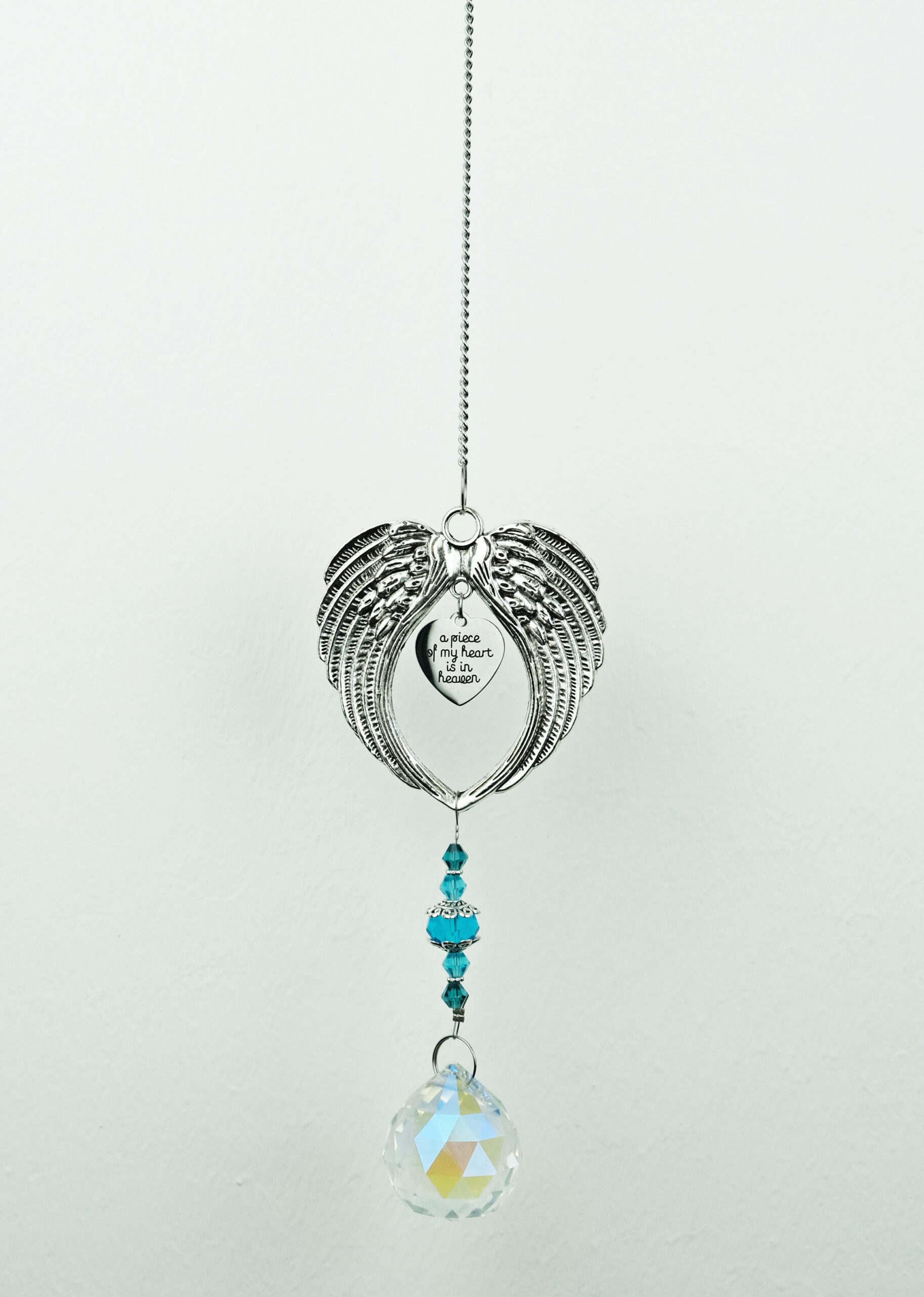 Suncatcher Heart In Wings