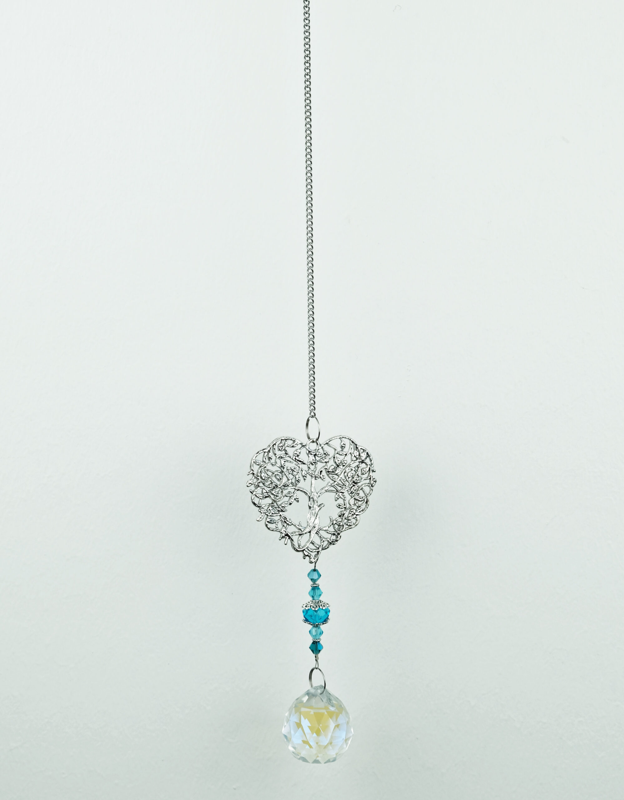 Suncatcher Tree of Life Heart