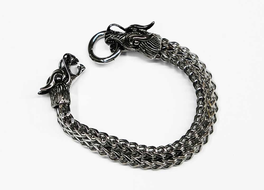 Bracelet Stainless Dragons