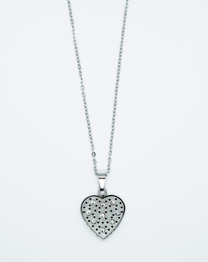 Necklace Stainless Steel Heart