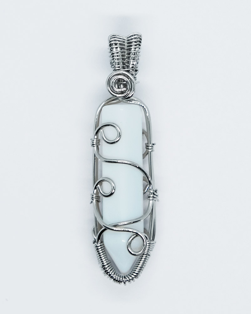 Pendant Point Wired Opalite