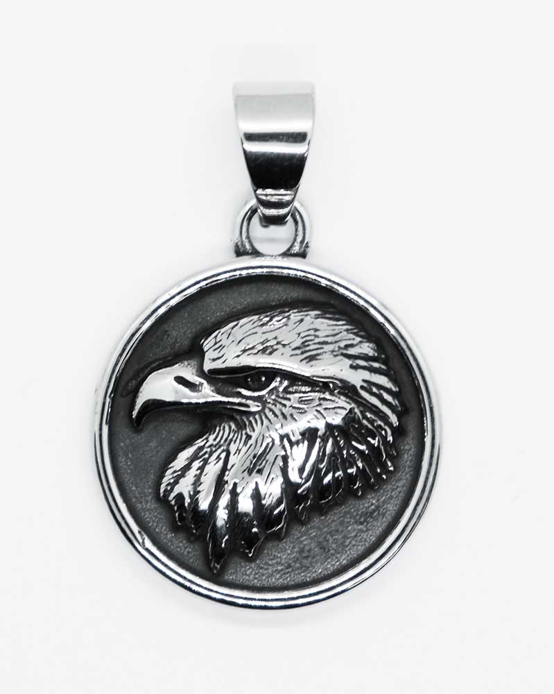 Pendant Stainless Steel Eagle