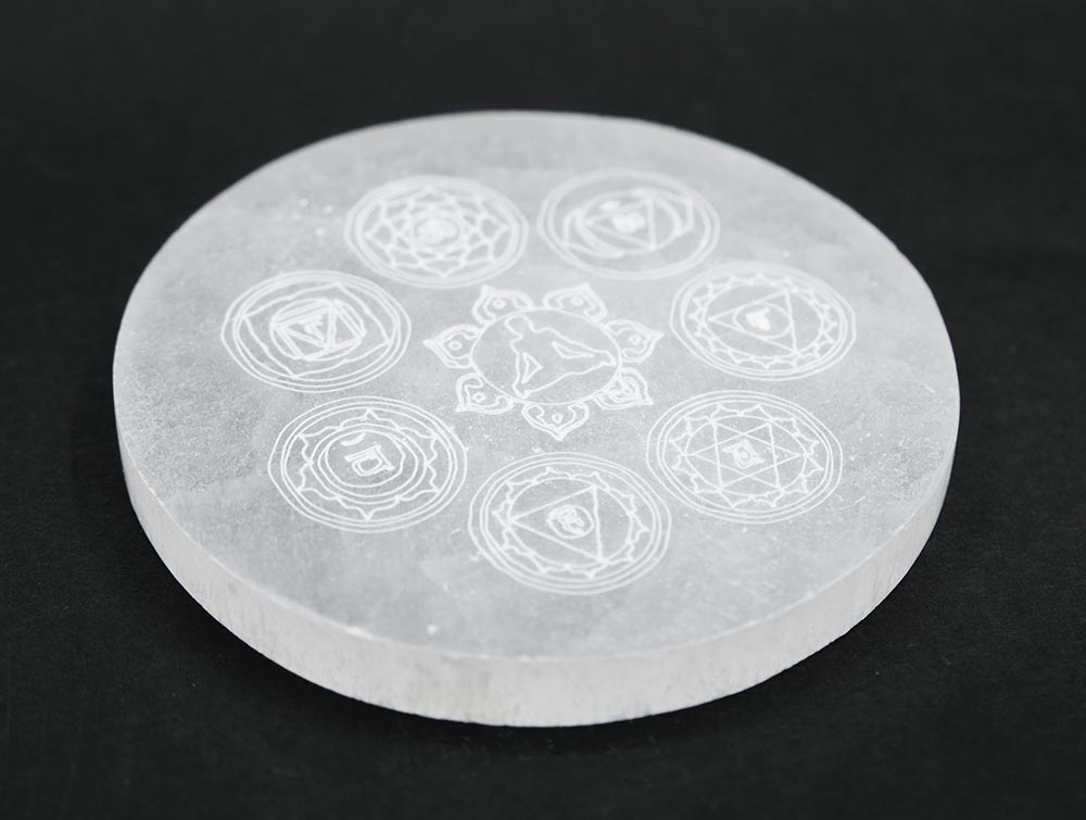 Selenite Disc Chakra 10cm