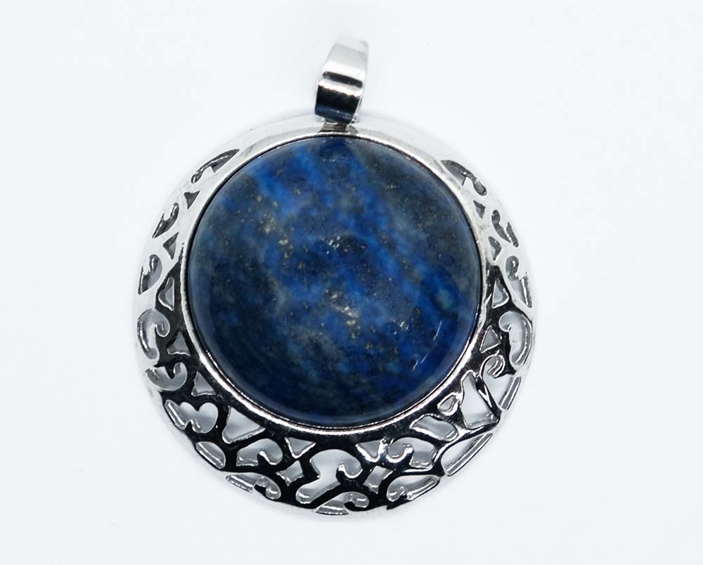 Pendant Round Lapis