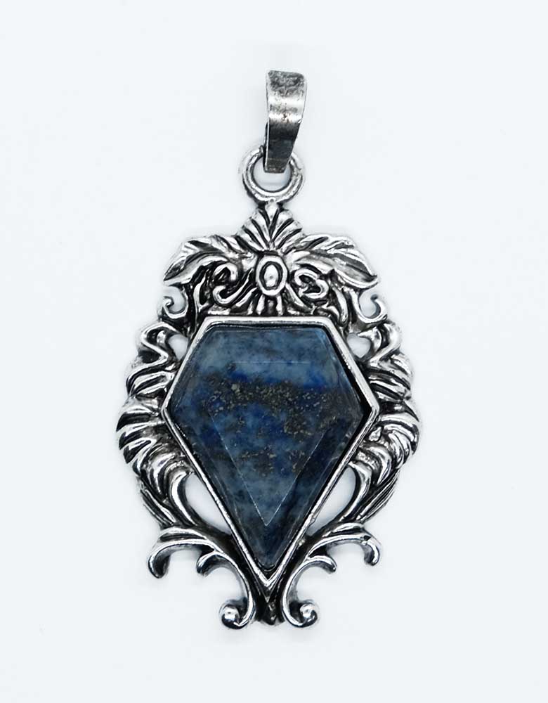 Pendant Lapis Gothic style