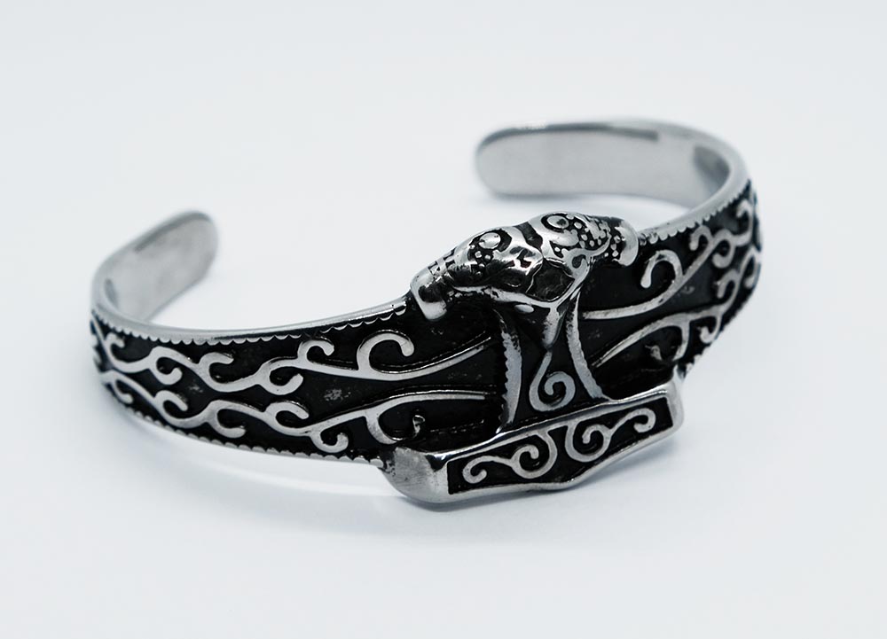 Bangle Stainless Thor’s Hammer