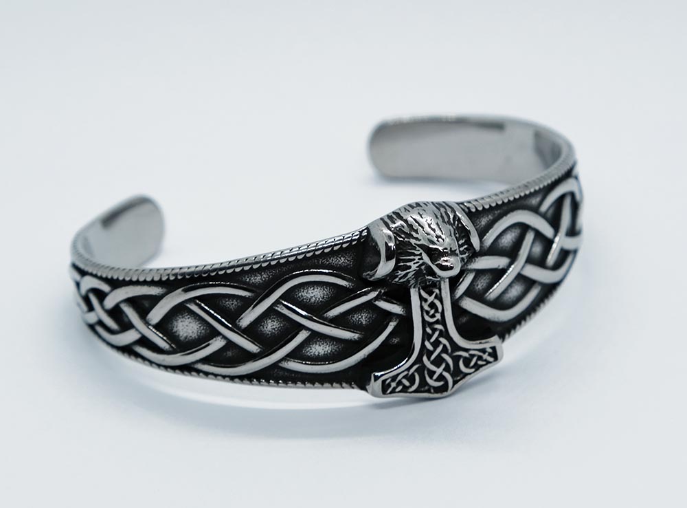Bangle Stainless Thor’s Hammer