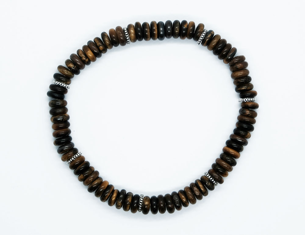 Bracelet Disc Tigers Eye
