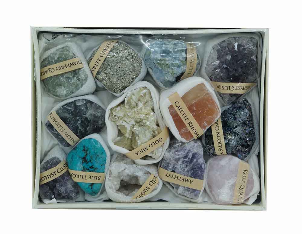 Mix Rough stones 14pcs